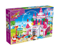 BanBao Конструктор детский Замок с 6 фигурками 552 детали