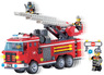 Конструктор детский Brick Enlighten Fire Rescue "Пожарная машина"
