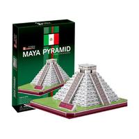 Пазл объёмный "Пирамиды племени Майя. Мексика" (48 элементов)