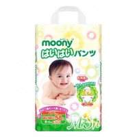 Детские трусики Moonyman  универсальные  Hi-Hi M (6-10 кг) 58 шт