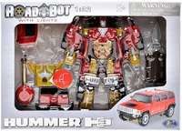 Робот-трансформер "Hummer H3" 1:32 (световые  эффекты)