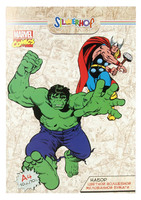 Бумага цветная "Marvel comics" (10 цв./10 л., А4)