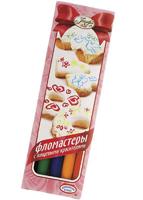 Набор детскийфломастеров с пищевыми красителями (5 цв.)
