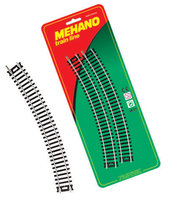 Рельсы радиальные (комплект из 4 штук) для железной дороги "Mehano"  (F210)