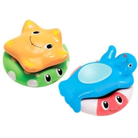 Дет. игрушка для ванной "Весёлые приятели со спасательными кругами"