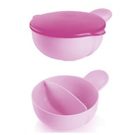 Дет. двухсекционная тарелка с крышкой Feeding bowl-kulho (от 6-ти месяцев)