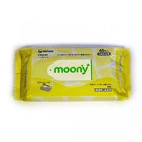 Влажные антибактериальные салфетки для детей Moony 45 шт ( запасной блок )