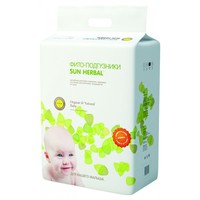 Фито-подгузники Sun-Herbal   L (9-14 кг) 51 шт