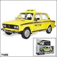 Машинка копия автомобиля ВАЗ 2106 "Такси"
