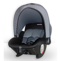 Автомобиль детскийное детское кресло"Baby Ride FST" (цвет noir/gris fonce), группа 0+ (0 - 13 кг)
